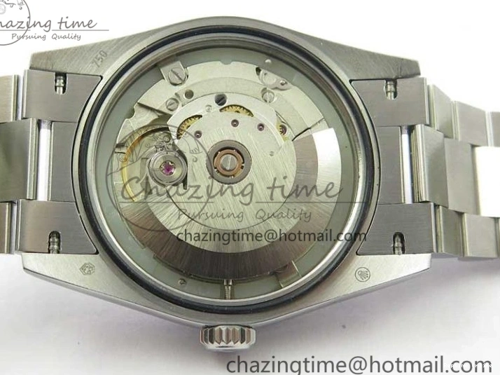 0521 Day-Date 36 SS 128239 Bp Maker Best Edition White MOP Dial Crystral Markers on President Bracelet FlexibleFit 3153